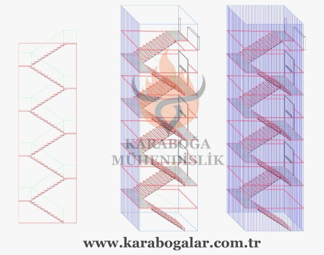İstanbul Yangın Merdiveni İmalatı
